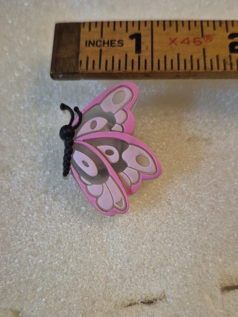 Crocs Charms • Belle, 3-D Snail, Light•up Butterfly, OrangeFlower Jibbitz Charms